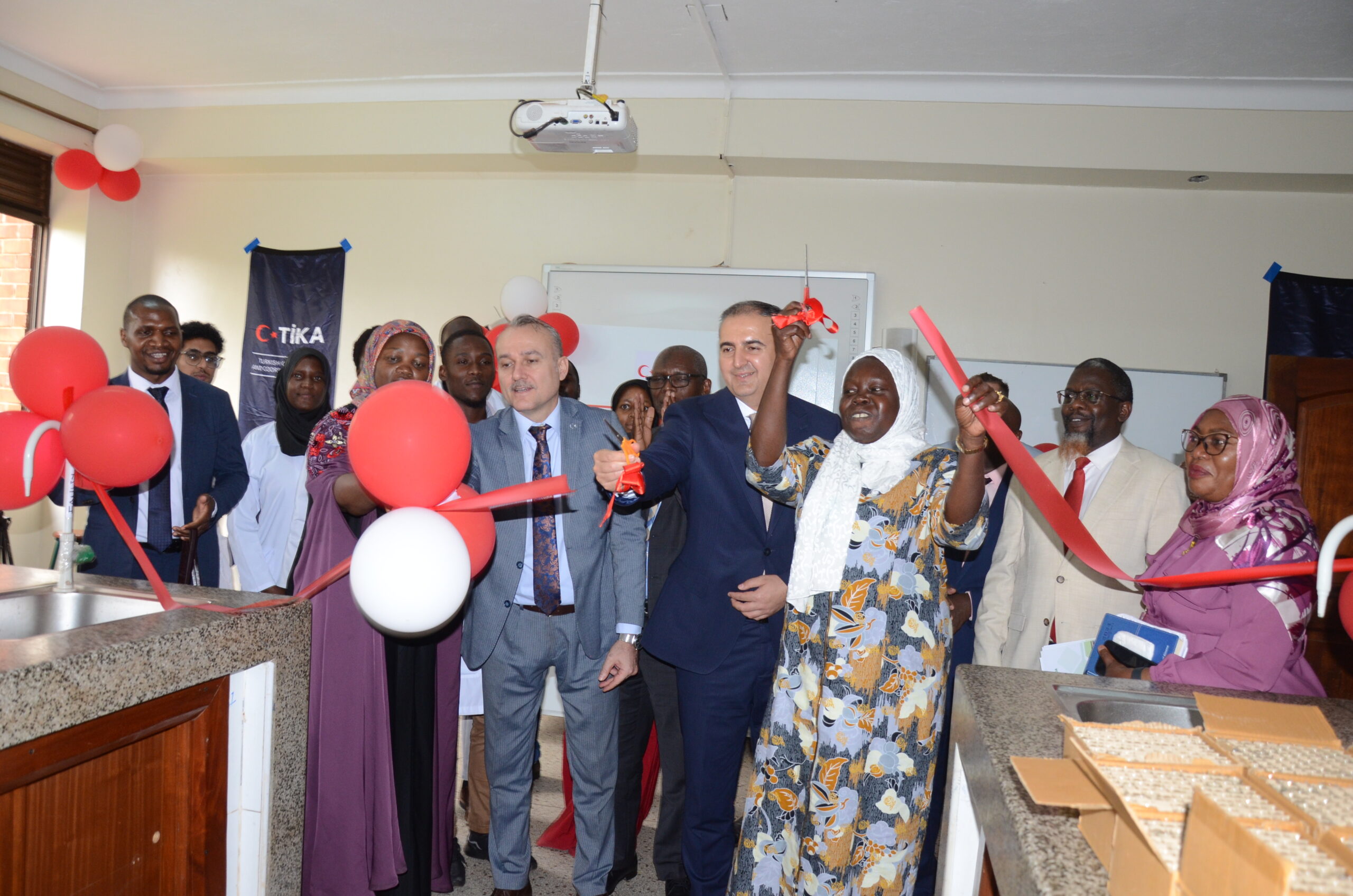 TİKA donate advanced laboratory equipment to Islamic University In Uganda