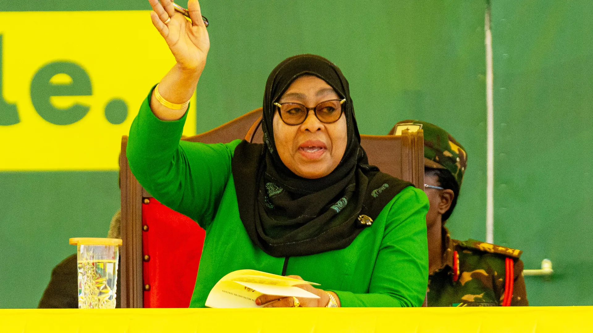 Tanzanian President Hassan declared winner of disputed vote with 98 percent