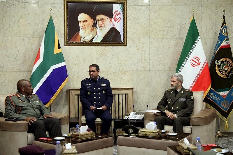 South Africa’s army chief under fire for backing Iran