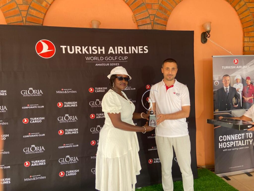Ugandan female golfer wins Turkish Airlines World Golf Cup Amateur Series