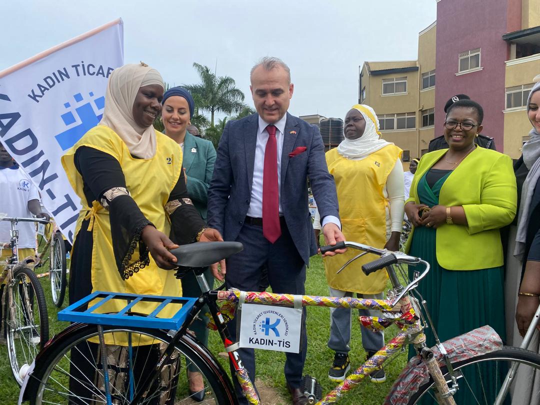Turkish envoy to Uganda flags off bicycle races