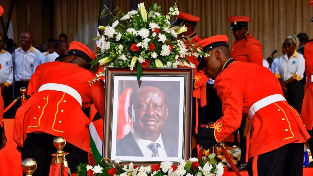 Kenya’s revered opposition leader Raila Odinga laid to rest