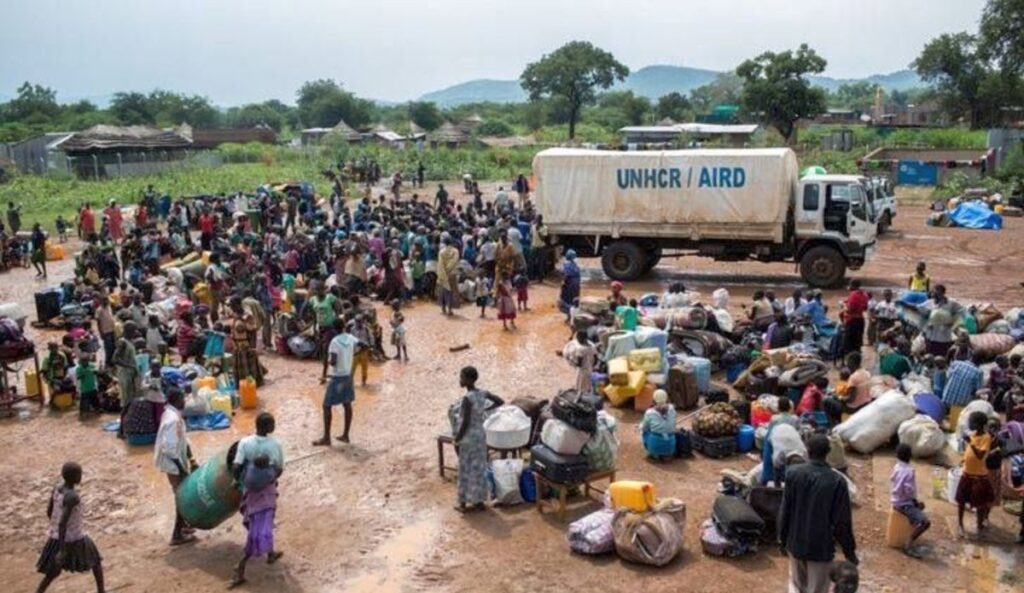 UN refugee agency express concern over the influx into Uganda